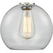 Ballston Concord 1 Light 8 inch Matte Black Mini Pendant Ceiling Light in Incandescent, Clear